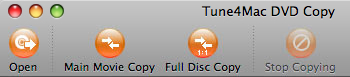 Tune4mac DVD Copy - choose 4.7 GB