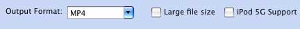 select output options