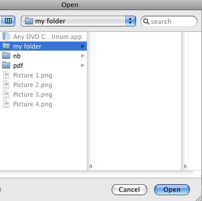 Save DVD Folder